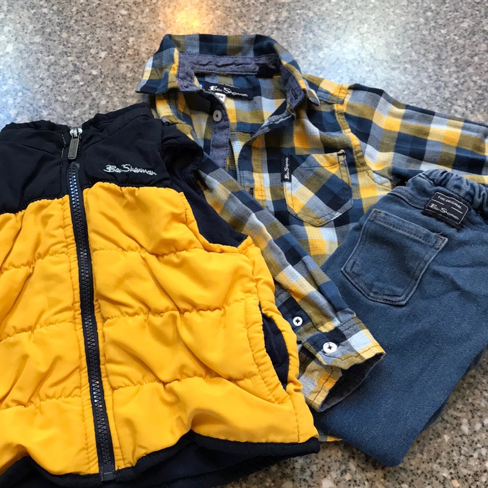 18 mo boys Ben Sherman set